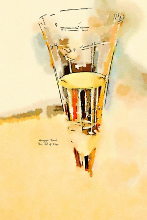 Champagne Glass watercolor-1
