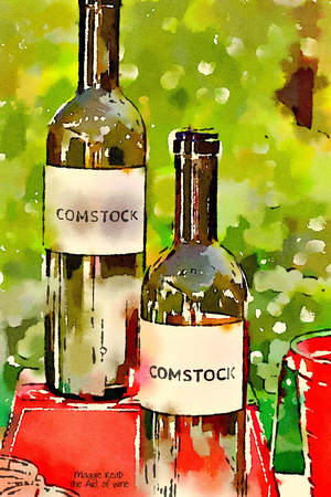 Comstock Bottle Duo on fire