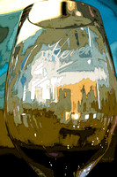 JKeverson painted wine glass