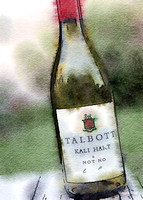 Talbott Pinot Noir painted